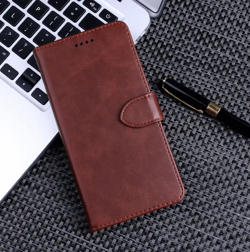 iPhone 13 Pro Wallet Case – Slim Leather Flip Cover by techplus