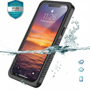 iPhone 12 Pro Max Waterproof Case Redpepper Full Protective Cover by techplus