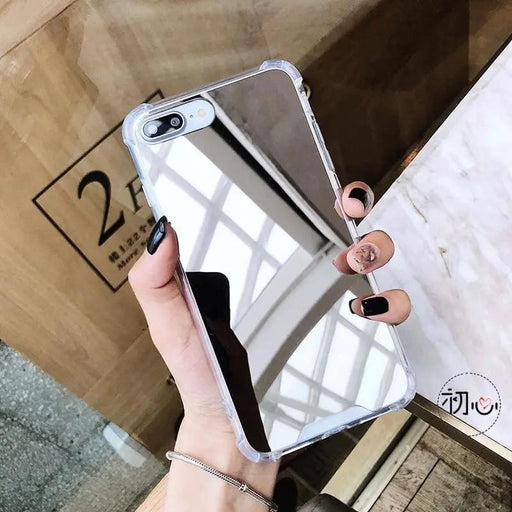 Silver Mirror Case for iPhone X / XS by 9eight5