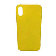 Silicone Case for iPhone X / XS (Yellow) by 9eight5