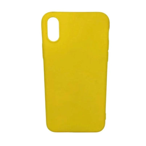 Silicone Case for iPhone X / XS (Yellow) by 9eight5