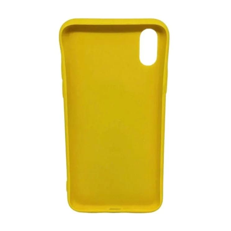 Silicone Case for iPhone X / XS (Yellow) by 9eight5