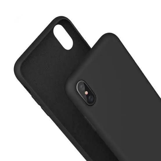 Silicone Case for iPhone X / XS (Black) by 9eight5