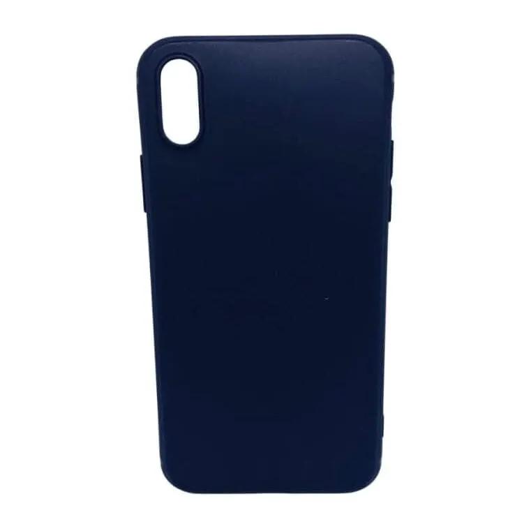 Silicone Case for iPhone X / XS (Navy Blue) by 9eight5