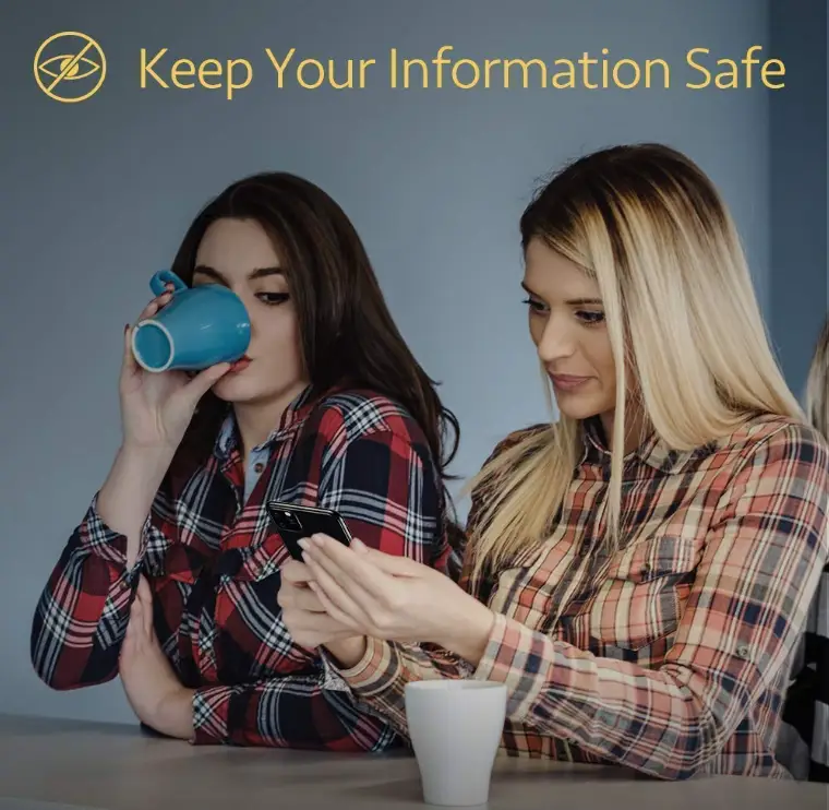 iPhone 14 Pro Max Privacy Tempered Glass Screen Protector – 9H Anti-Spy by techplus