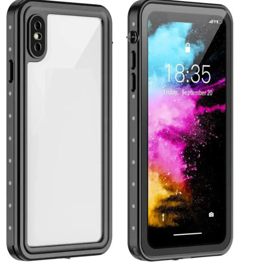 techplus iPhone X Waterproof Case Redpepper Full Protective Cover Redpepper Waterproof Case for iPhone X 360 Protection