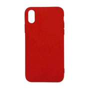 Silicone Case for iPhone X / XS (Red) by 9eight5