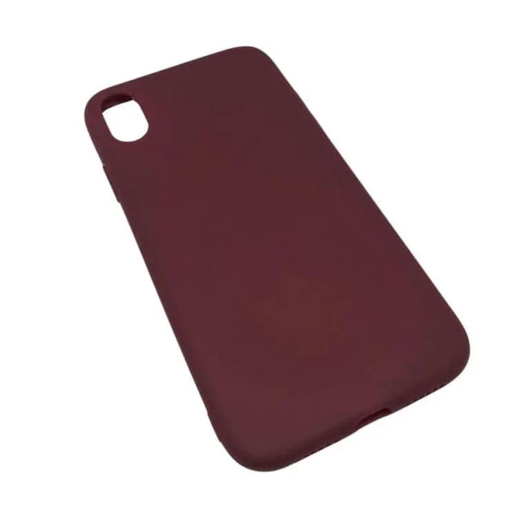 Silicone Case for iPhone XR (Maroon) by 9eight5