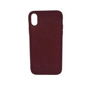 Silicone Case for iPhone XR (Maroon) by 9eight5