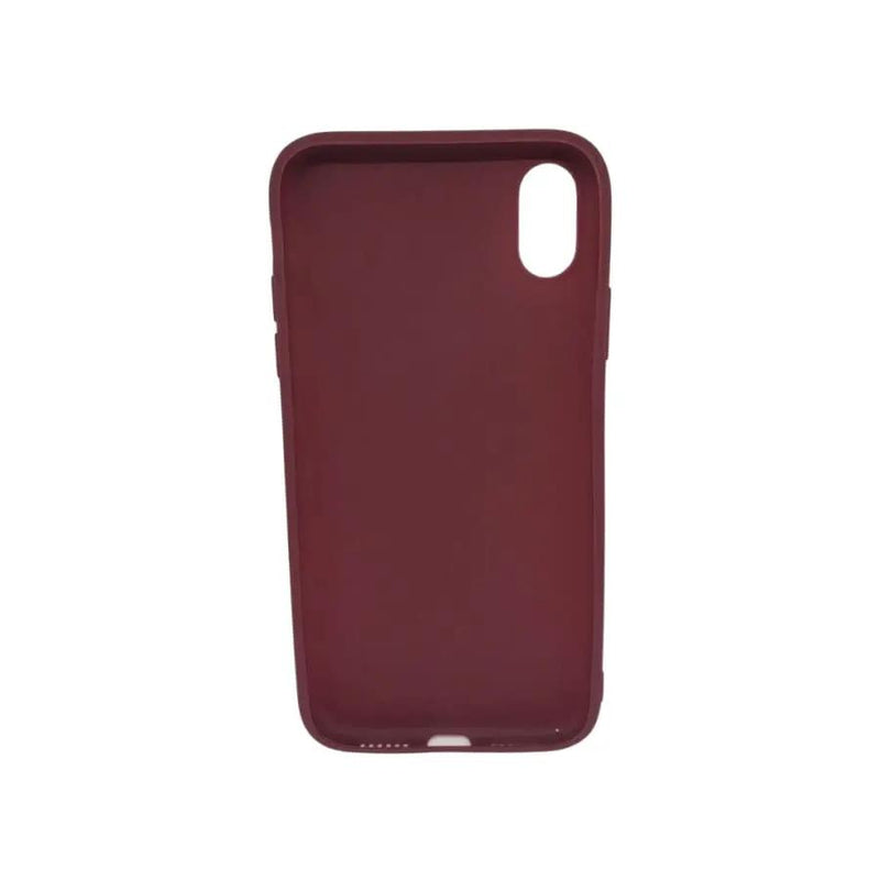 Silicone Case for iPhone XR (Maroon) by 9eight5