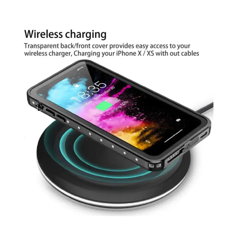 techplus iPhone XR Waterproof Case Redpepper Full Protective Cover IPhone XR Waterproof Case By Redpepper Armour