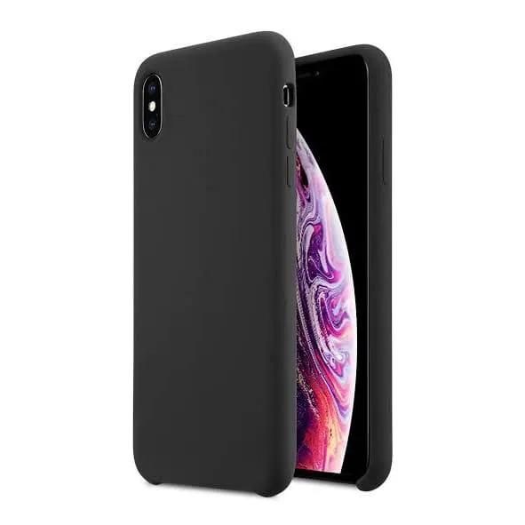 Silicone Case for iPhone XS Max (Black) by 9eight5