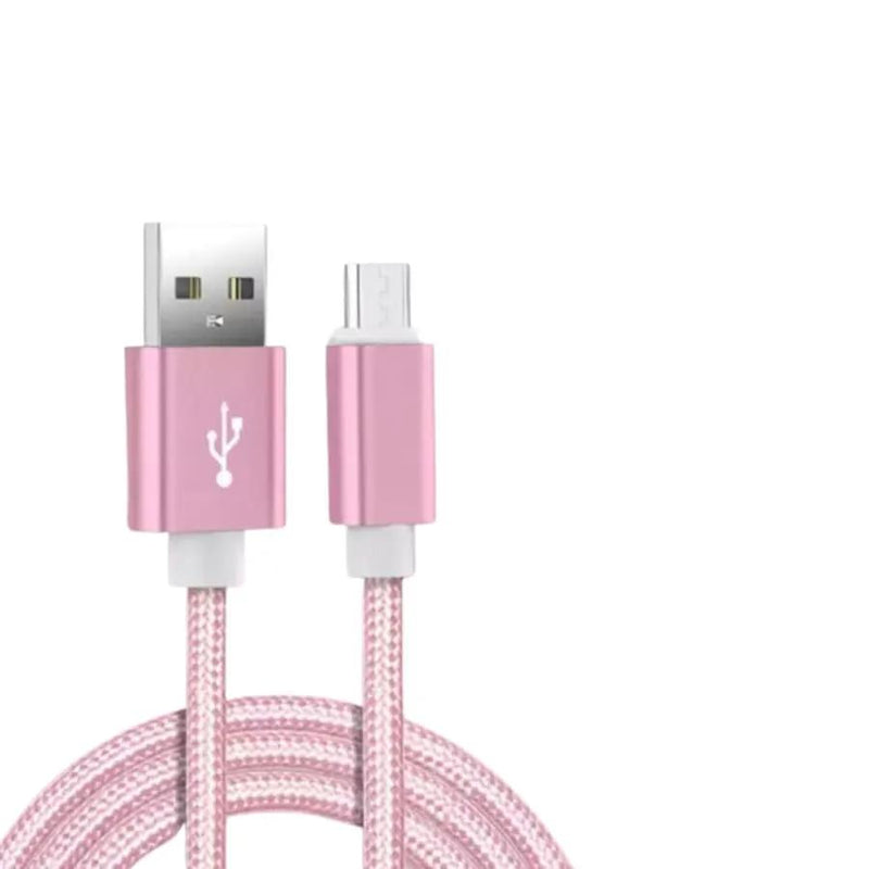 Charger Cable for iPhone/iPad - 1m (Pink) by 9eight5