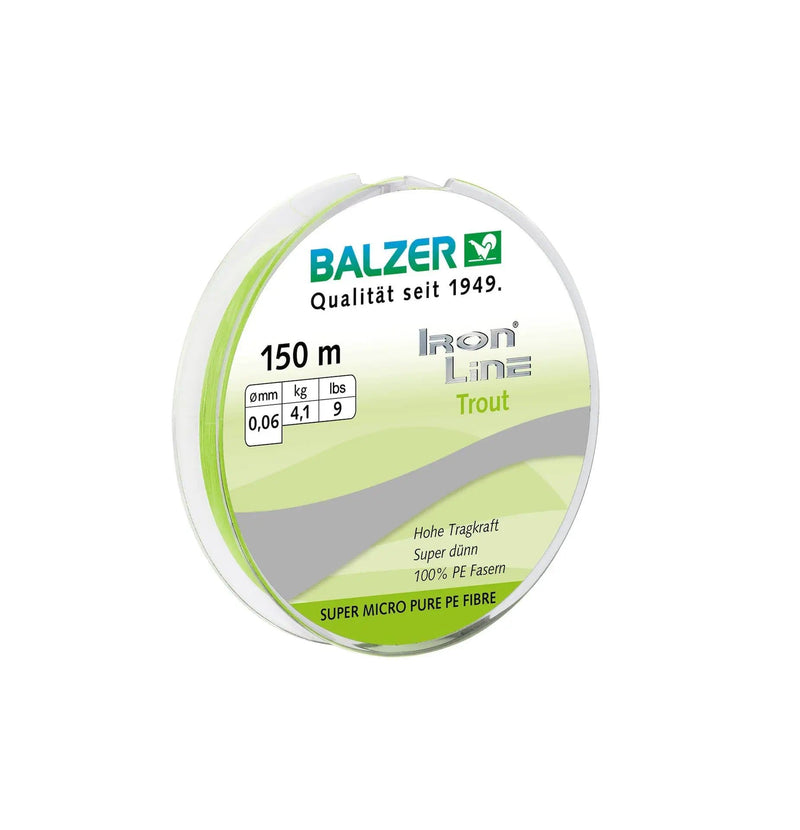Balzer Fishing Lines Braided Line - Iron Line Trout Braided Line - Iron Line Trout