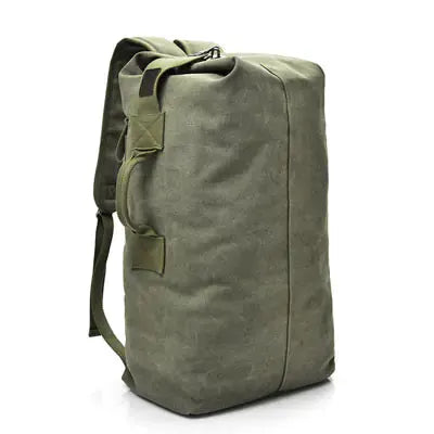 Waterproof Canvas Hiking Backpack - High Capacity Travel Pack in 2 Sizes | Outdoor Adventure Rucksack by Mead's Supply & Equipment Outfitters limited