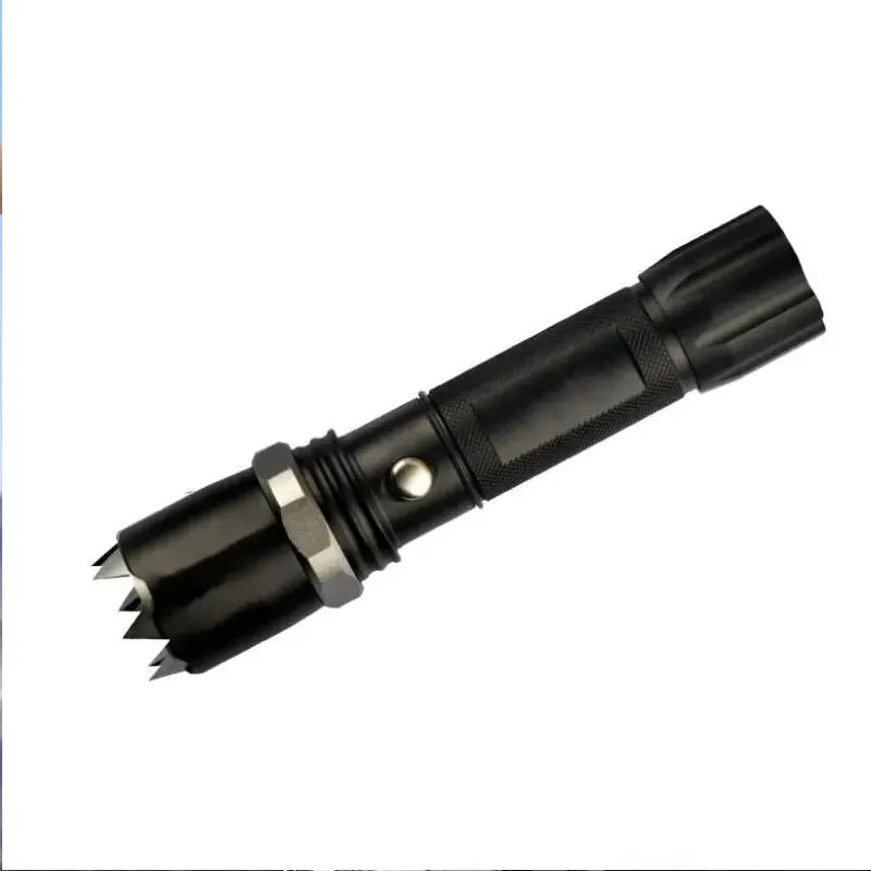 High-Intensity LED Flashlight with Zoom Function - Rechargeable Outdoor Light by Mead's Supply & Equipment Outfitters limited