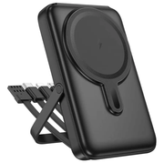 J135 Rico Magnetic Wireless Power Bank 10000mAh with Built-In Cables by techplus