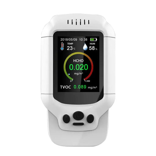 Professional Air Quality Monitor for PM2.5 and HCHO - Digital Formaldehyde Detector with LCD Display by Mead's Supply & Equipment Outfitters limited