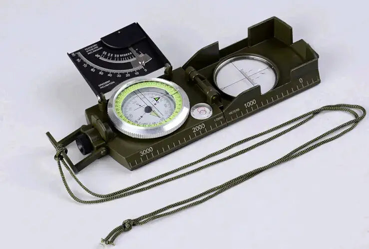 Compass and Inclination Meter with Degree Scale - Slope Compass with Luminous Dial | Zinc Alloy by Mead's Supply & Equipment Outfitters limited