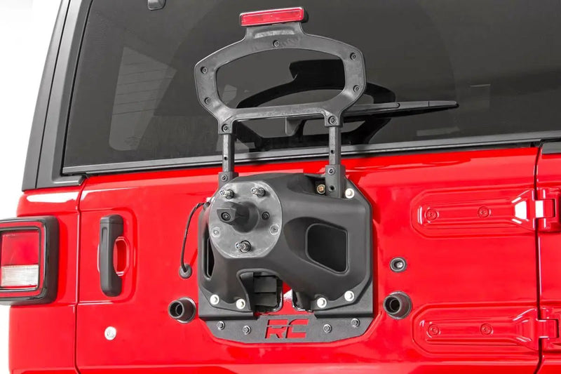 Rough Country 10526 JL Jeep 18-20 Spare Tyre relocation bracket by Magwarehouse.com