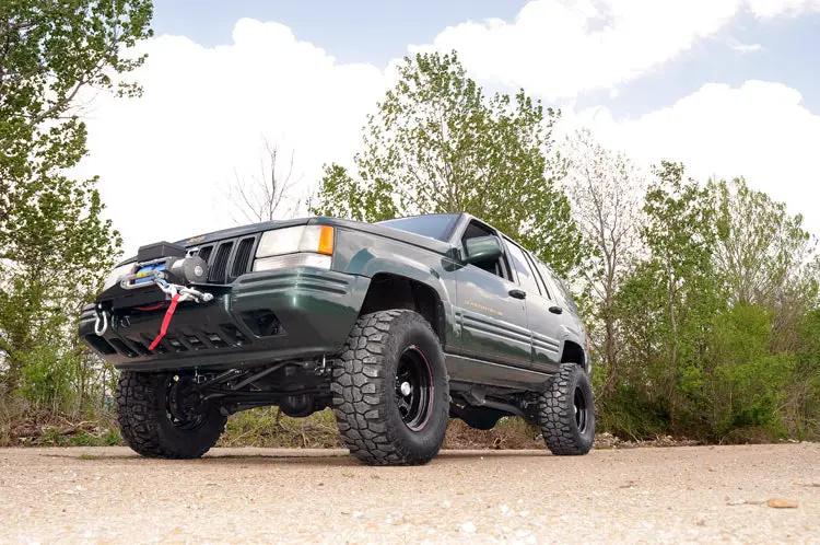 Winch Mounting Plate Jeep Grand Cherokee ZJ 4WD (1993-1998) by Magwarehouse.com