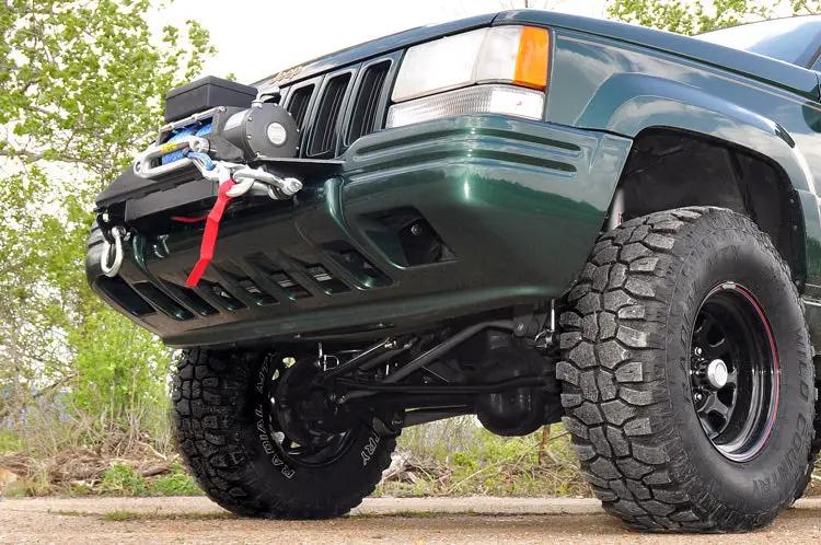 Winch Mounting Plate Jeep Grand Cherokee ZJ 4WD (1993-1998) by Magwarehouse.com