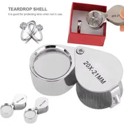 Jewelers Loupes Magnifying Glass by 9eight5