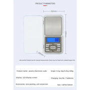 Jewelry Scale 0.01g - 500g by 9eight5