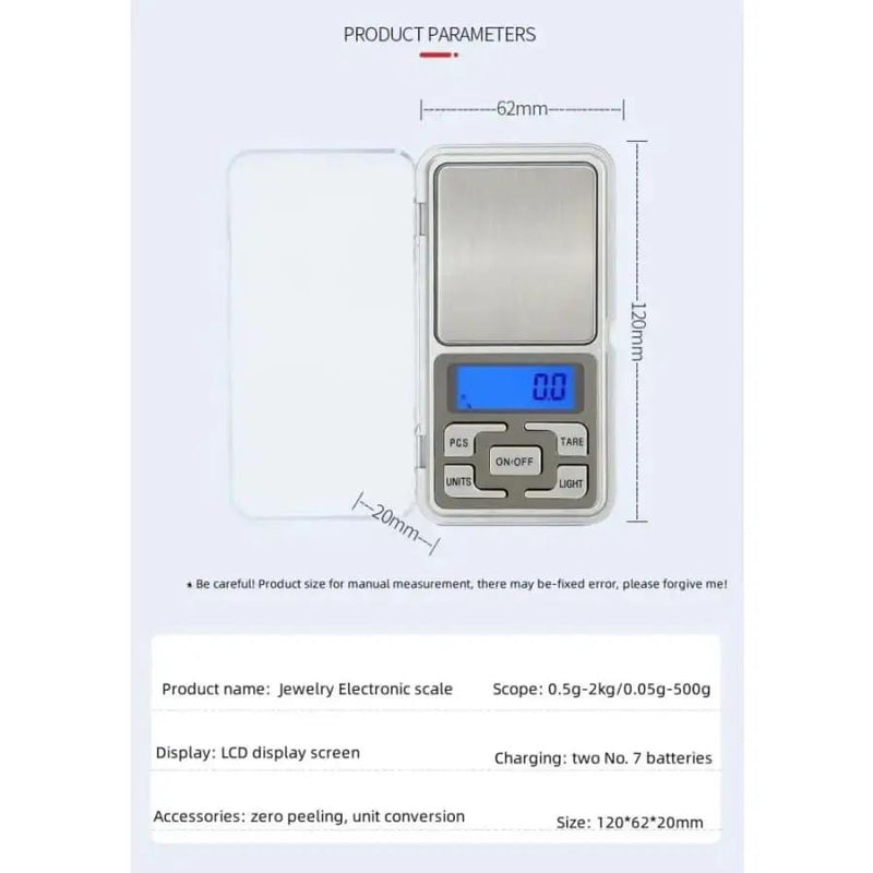 Jewelry Scale 0.01g - 500g by 9eight5