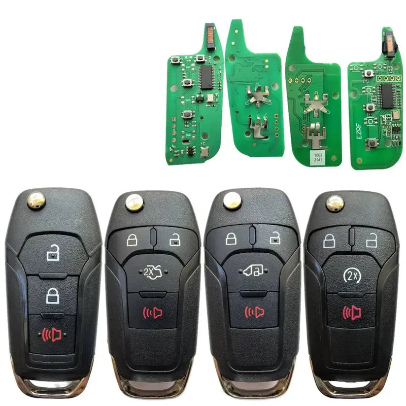 Habicare Ford Flip Remote Key 315 And 902MHz ID49 HITAG Pro Escort Transit Explorer Ford Flip Remote Key 315 902MHz ID49 HITAG Pro