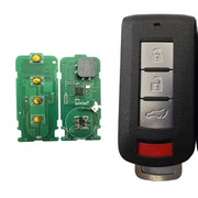 Keyless Go Smart Remote Key 2/3/4 Button 315/434MHz ID46 for Mitsubishi Lancer & Outlander (2008–2016) by Habicare