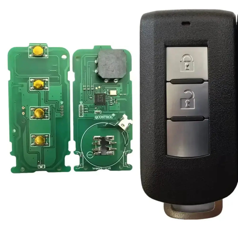 Keyless Go Smart Remote Key 2/3/4 Button 315/434MHz ID46 for Mitsubishi Lancer & Outlander (2008–2016) by Habicare