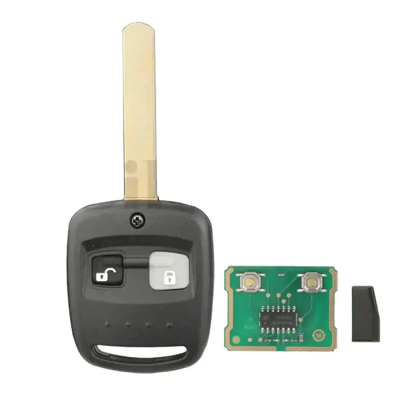 Habicare 2 Button Remote Subaru Key Fob 315 433MHz 4D62 Chip for Forester and Impreza Habicare Subaru 2 Button Key Fob 315MHz 433MHz 4D62
