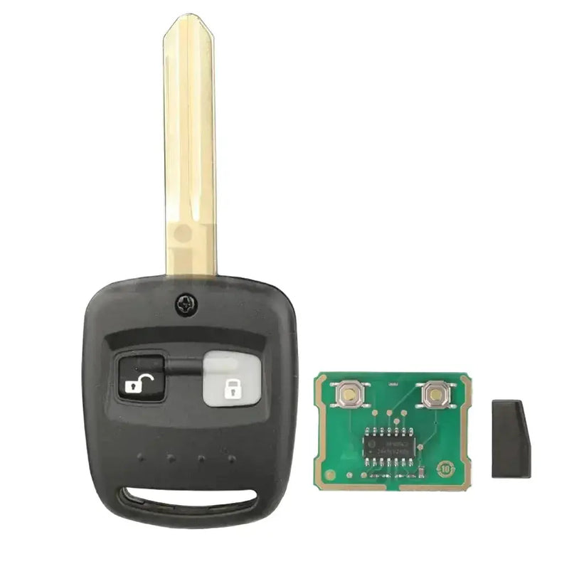 Habicare 2 Button Remote Subaru Key Fob 315 433MHz 4D62 Chip for Forester and Impreza Habicare Subaru 2 Button Key Fob 315MHz 433MHz 4D62