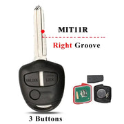 Remote Car Key Fob 433/313.8MHz ID46 for Mitsubishi ASX, Lancer & Outlander (2006–2014) by Habicare