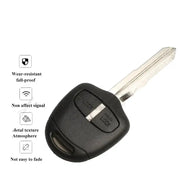 Remote Car Key Fob 433/313.8MHz ID46 for Mitsubishi ASX, Lancer & Outlander (2006–2014) by Habicare