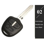 Remote Car Key Fob 433/313.8MHz ID46 for Mitsubishi ASX, Lancer & Outlander (2006–2014) by Habicare
