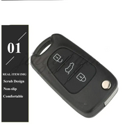 Habicare 433MHz ID46 Flip Remote Key Fob For Kia Sportage 2010 To 2014 433MHz FSK ID46 Flip Key Fob For Kia Sportage 2010-2014