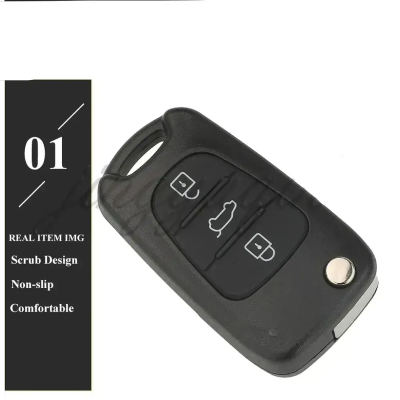 Habicare 433MHz ID46 Flip Remote Key Fob For Kia Sportage 2010 To 2014 433MHz FSK ID46 Flip Key Fob For Kia Sportage 2010-2014