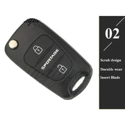 Habicare 433MHz ID46 Flip Remote Key Fob For Kia Sportage 2010 To 2014 433MHz FSK ID46 Flip Key Fob For Kia Sportage 2010-2014