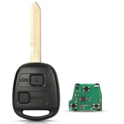 Habicare 2/3-Button Remote Key Fob 433MHz 4D67/4C Chip for Toyota Corolla, Yaris & Avensis (1998+) 2/3-Button Remote Key Fob 433MHz 4D67/4C Chip for Toyota Corolla, Yaris & Avensis (1998+)