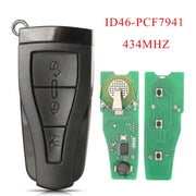 Habicare 3-Button Smart Remote Car Key 434MHz ID46 PCF7941 for MG6, MG550 & Roewe 550/E550 3-Button Smart Remote Car Key 434MHz ID46 PCF7941 for MG6, MG550 & Roewe 550/E550