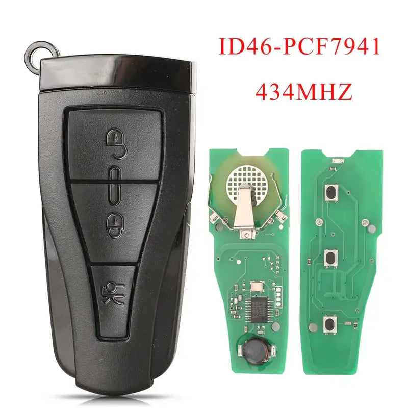 Habicare 3-Button Smart Remote Car Key 434MHz ID46 PCF7941 for MG6, MG550 & Roewe 550/E550 3-Button Smart Remote Car Key 434MHz ID46 PCF7941 for MG6, MG550 & Roewe 550/E550