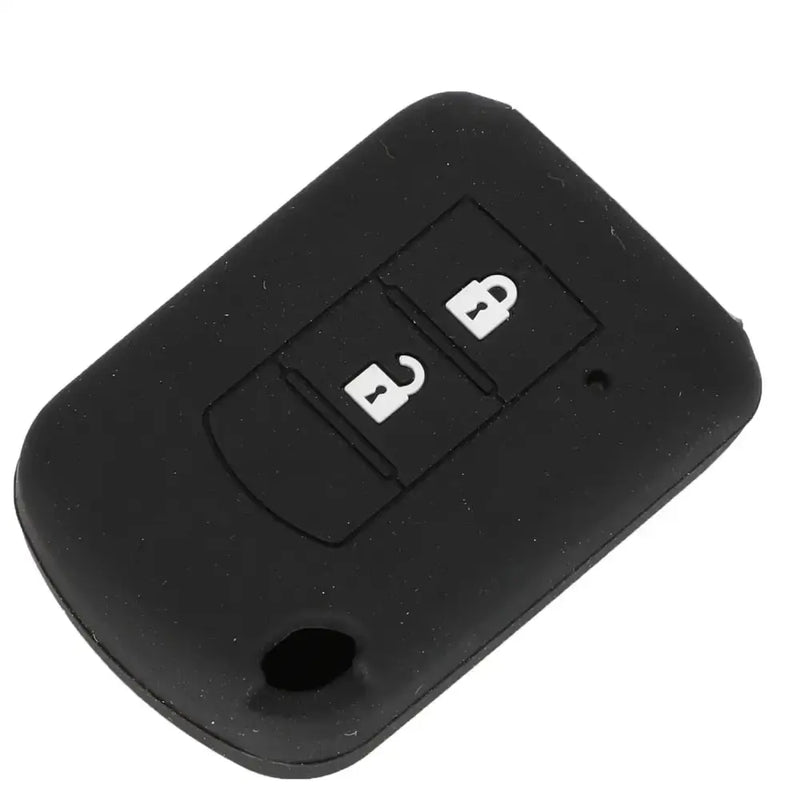 Habicare Silicone 2-Button Car Key Cover for Mitsubishi ASX, Outlander, Lancer EX, Galant & Pajero Silicone 2-Button Car Key Cover for Mitsubishi ASX, Outlander, Lancer EX, Galant & Pajero