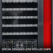 Pair LED Tail Lights Brake Rear Signal Reverse OEM For Jeep Wrangler JK 07-17 by salelink.co.nz
