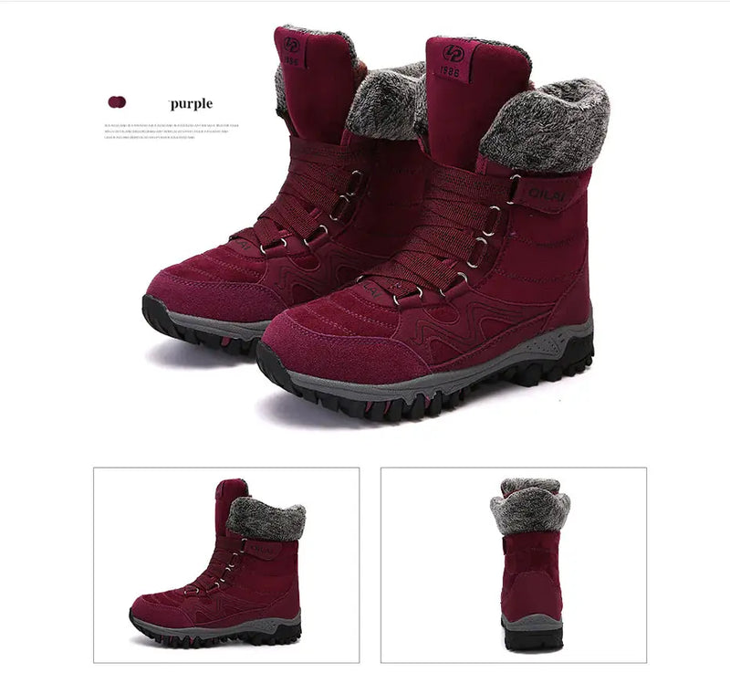 Women's Winter Outdoor Snow Boots for Hiking and Skiing by Mead's Supply & Equipment Outfitters limited