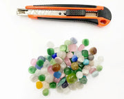 Gemstones Nature Mixed Stones For River Table And Resin Artists, 9-14mm 100g - 02 by Resin Art NZ