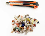 Gemstones Nature Mixed Stones For River Table And Resin Artists, 9-14mm 100g - 02 by Resin Art NZ