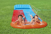 Bestway 4.88m Double Lane Inflatable Water Slide by salelink.co.nz