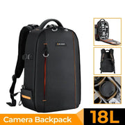 Habicare Habicare Waterproof DSLR Camera Backpack With Laptop Compartment 18L Habicare Waterproof DSLR Camera Backpack 18L Laptop